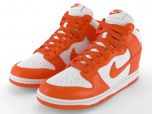 nike dunk high pbr 3D Model