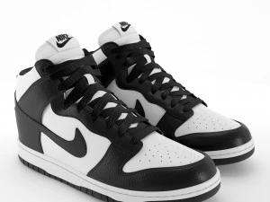 nike dunk high black 3D Model