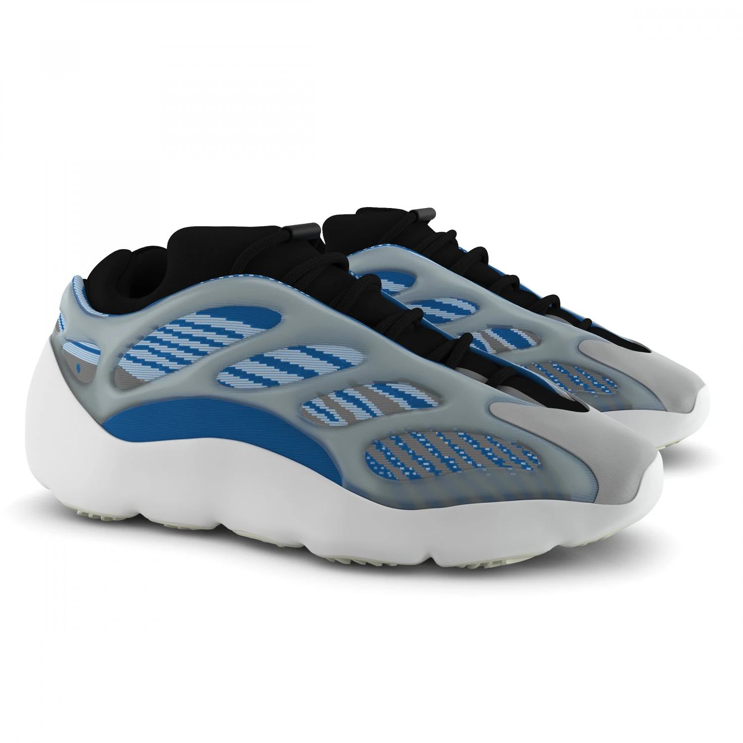 yeezy 700 v3 arzareth pbr 3D Model .c4d .max .obj .3ds .fbx .stl .blend 