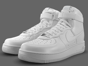 nike air force 1 hoge pbr 3D Model