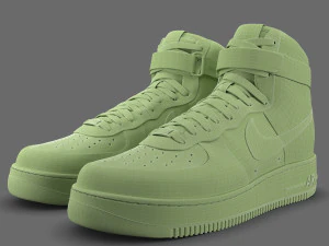 nike air force 1 high pbr 3D Model