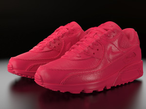 air max 90 nike 3D Druckmodell in Kleidung 3DExport