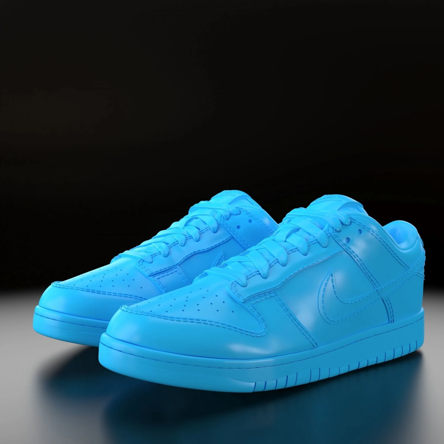 nike dunk low 3D Print Model .c4d .max .obj .3ds .fbx .stl .blend