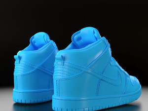 nike dunk high 3D Принт Модель