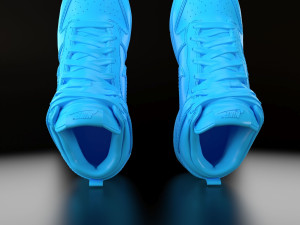 nike dunk high 3D Принт Модель