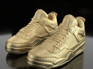 エアジョーダン4 3Dプリントモデル