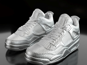 air jordan 4 3D Baskı Modeli