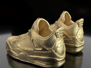 air jordan 4 3D Baskı Modeli
