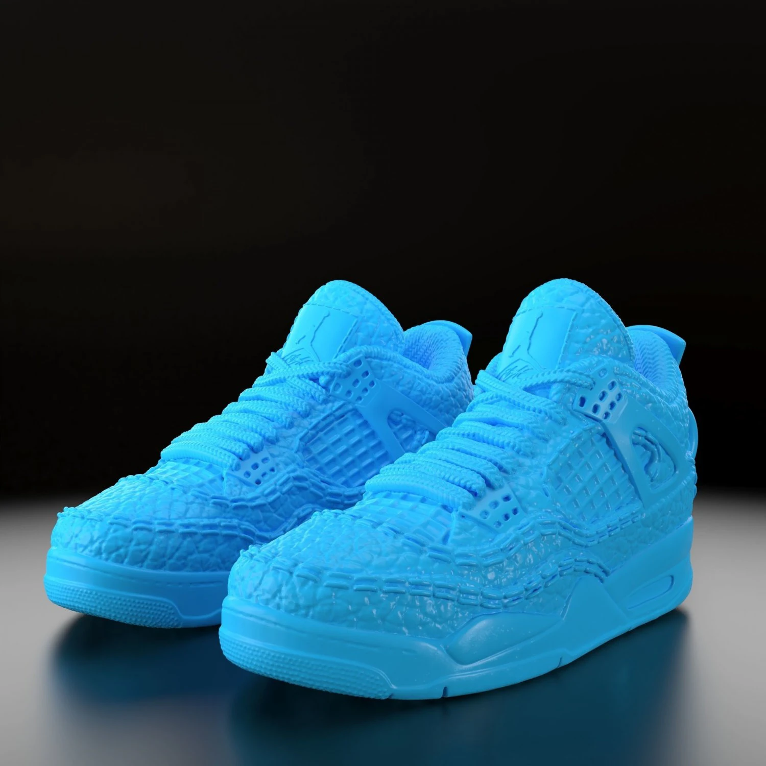 air jordan 4 3D Print Model .c4d .max .obj .3ds .fbx .stl .blend 