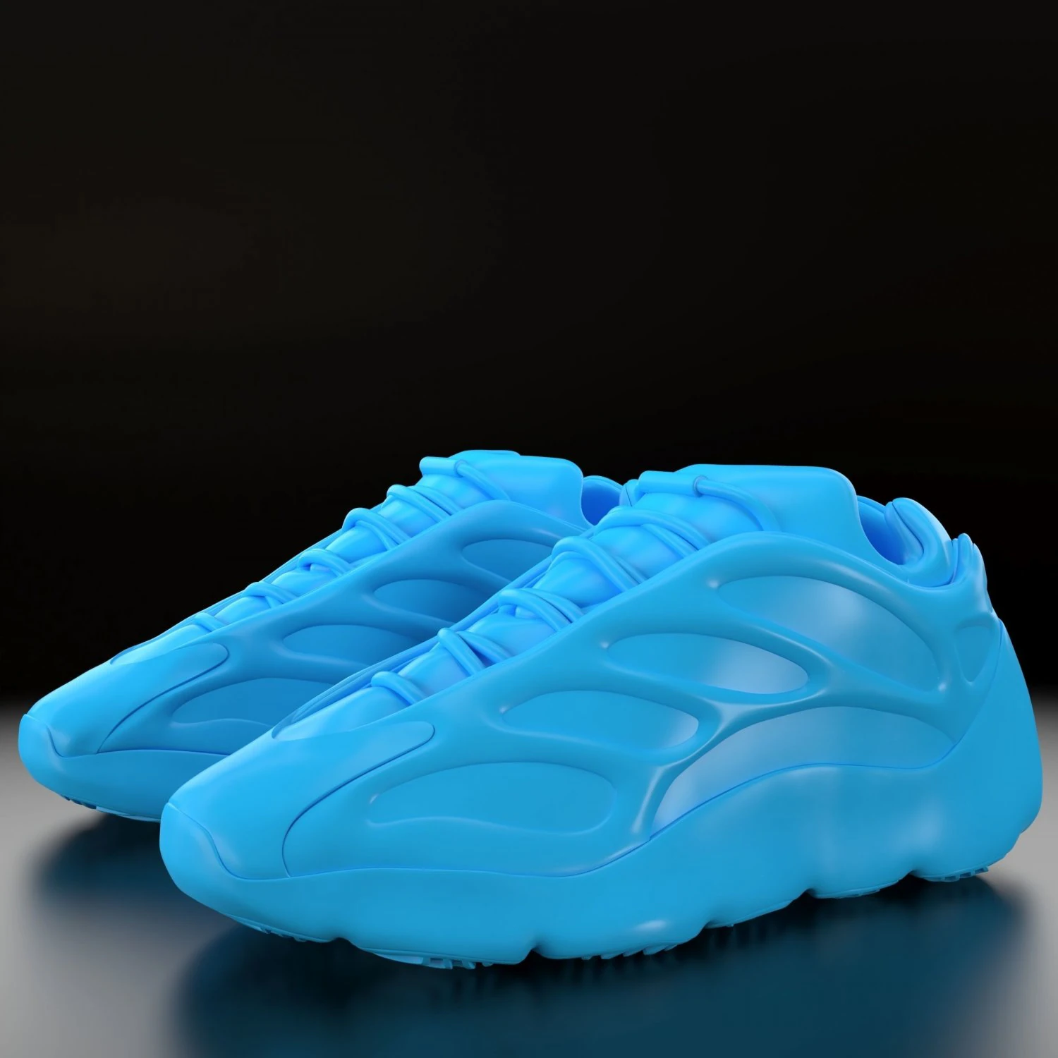 yeezy 700 v3 3D Print Model .c4d .max .obj .3ds .fbx .stl .blend 
