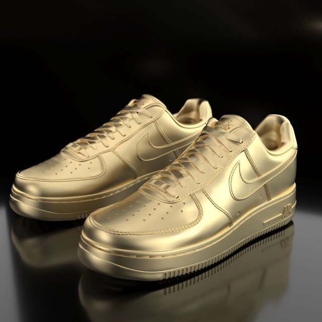 air force 1 low 3D Принт Модель .c4d .max .obj .3ds .fbx .stl .blend 