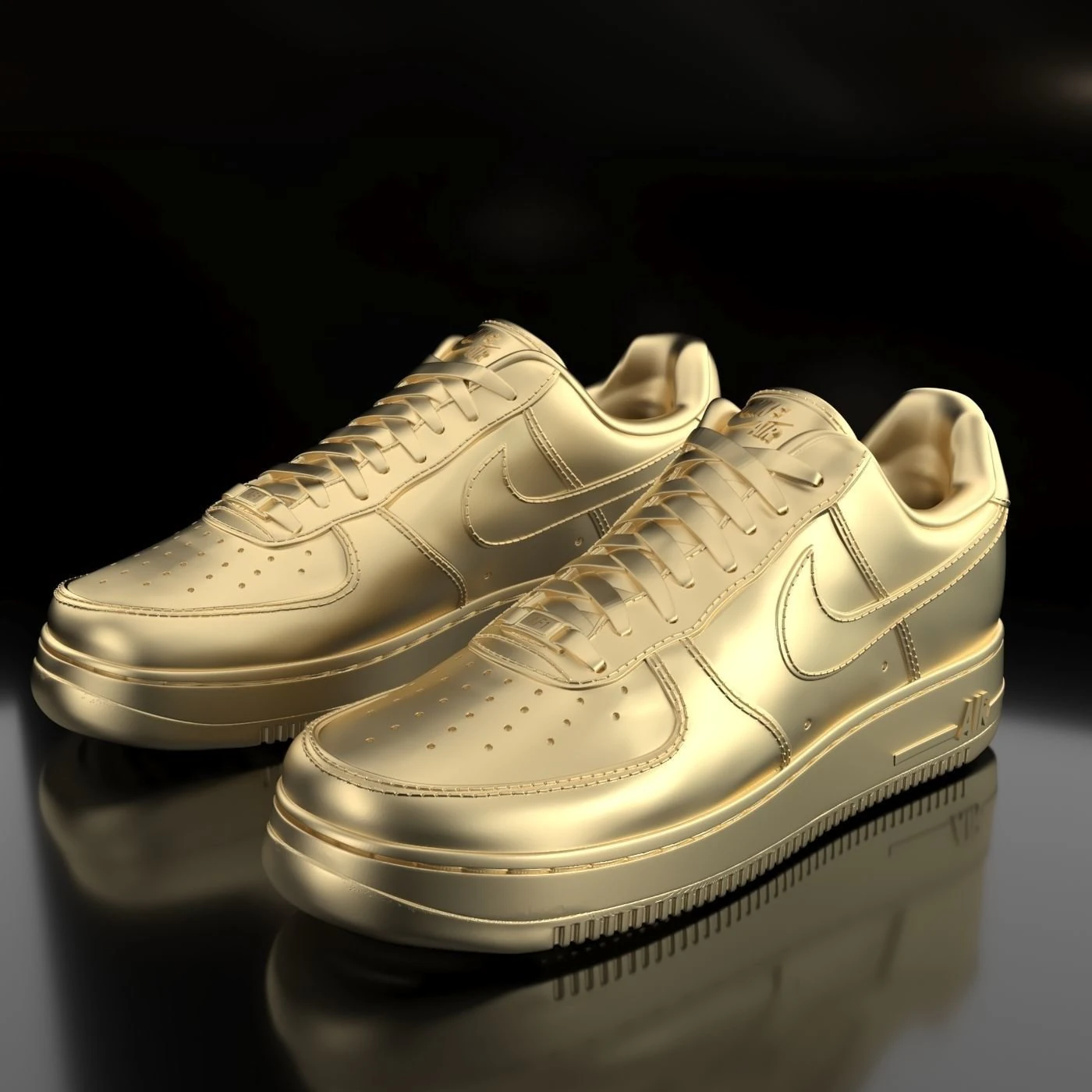 air force 1 low 3D Print Model .c4d .max .obj .3ds .fbx .stl .blend