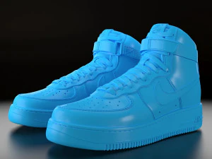nike airforce 1 hoog 3D printmodel