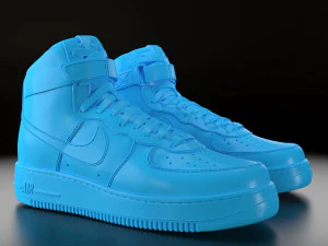 nike air force 1 high 3D Print Model