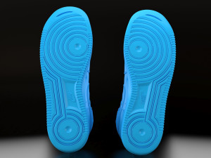 nike air force 1 high Model do druku 3D