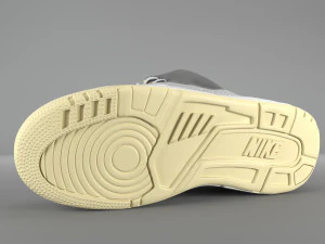 나이키 에어 이지 1 젠 그레이 PBR 3D 모델