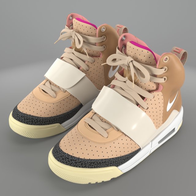 Nike air yeezy store tan