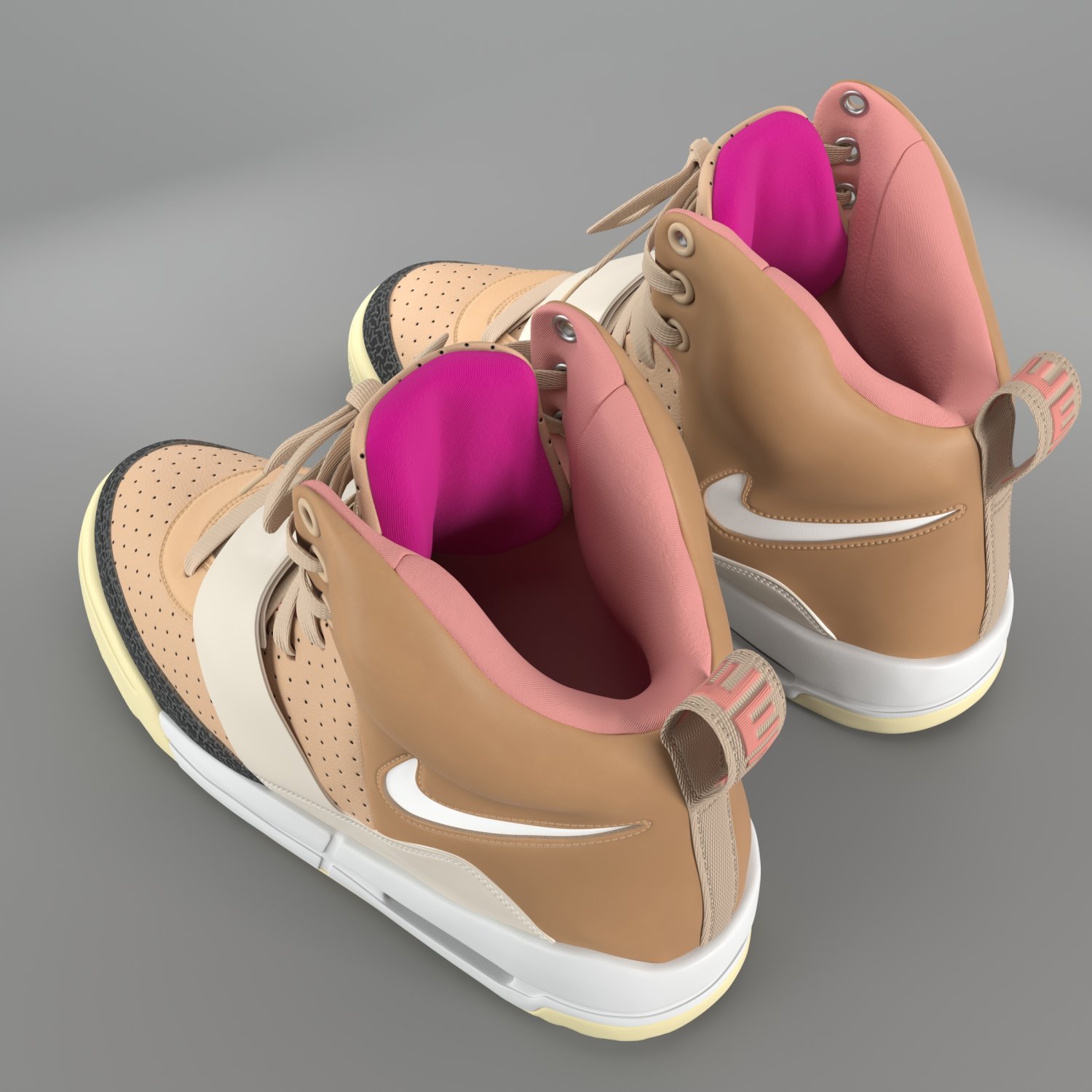 Nike Air Yeezy Gen 1 Sneaker - 3D Model by MrDavids