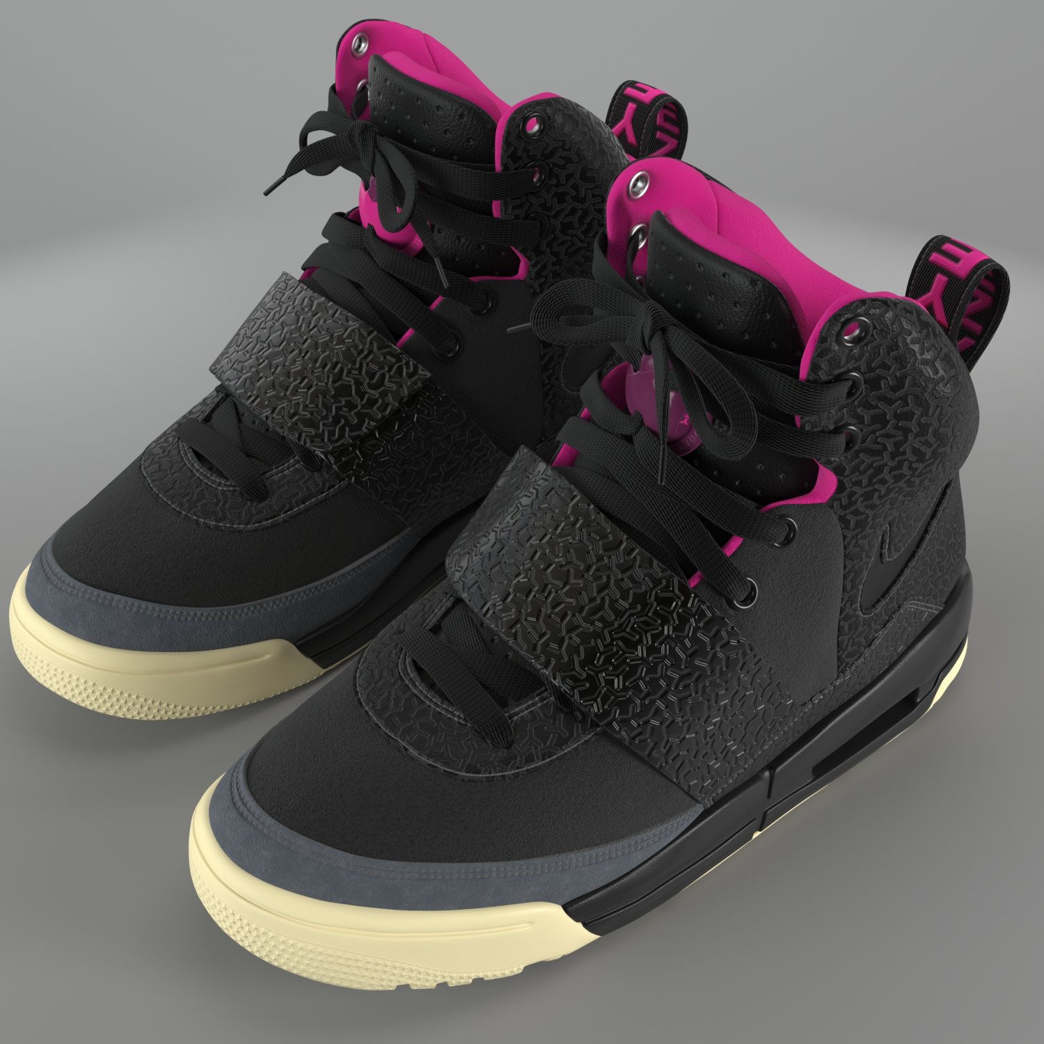Nike Air Yeezy 1 Blink PBR | 3D model