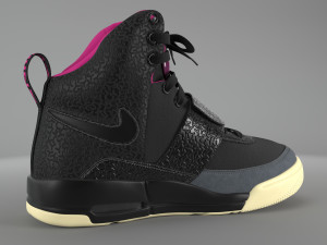 Yeezy 1 black replica cheap