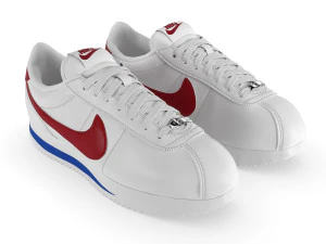 nike cortez basic pbr 3D Model