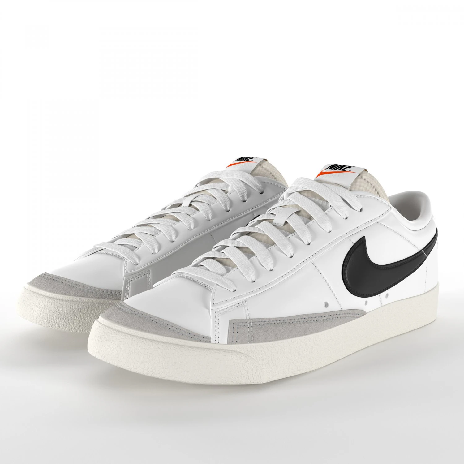 nike blazer low 77 vintage pbr 3D Model .c4d .max .obj .3ds .fbx .stl .blend 