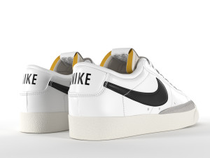 nike blazer low 77 vintage pbr 3D Model