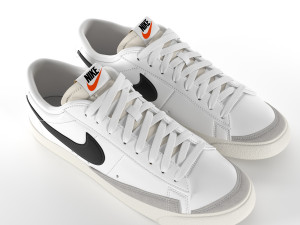 nike blazer low 77 vintage pbr 3D Model