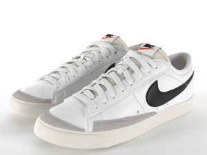 nike blazer low 77 vintage pbr 3D Model