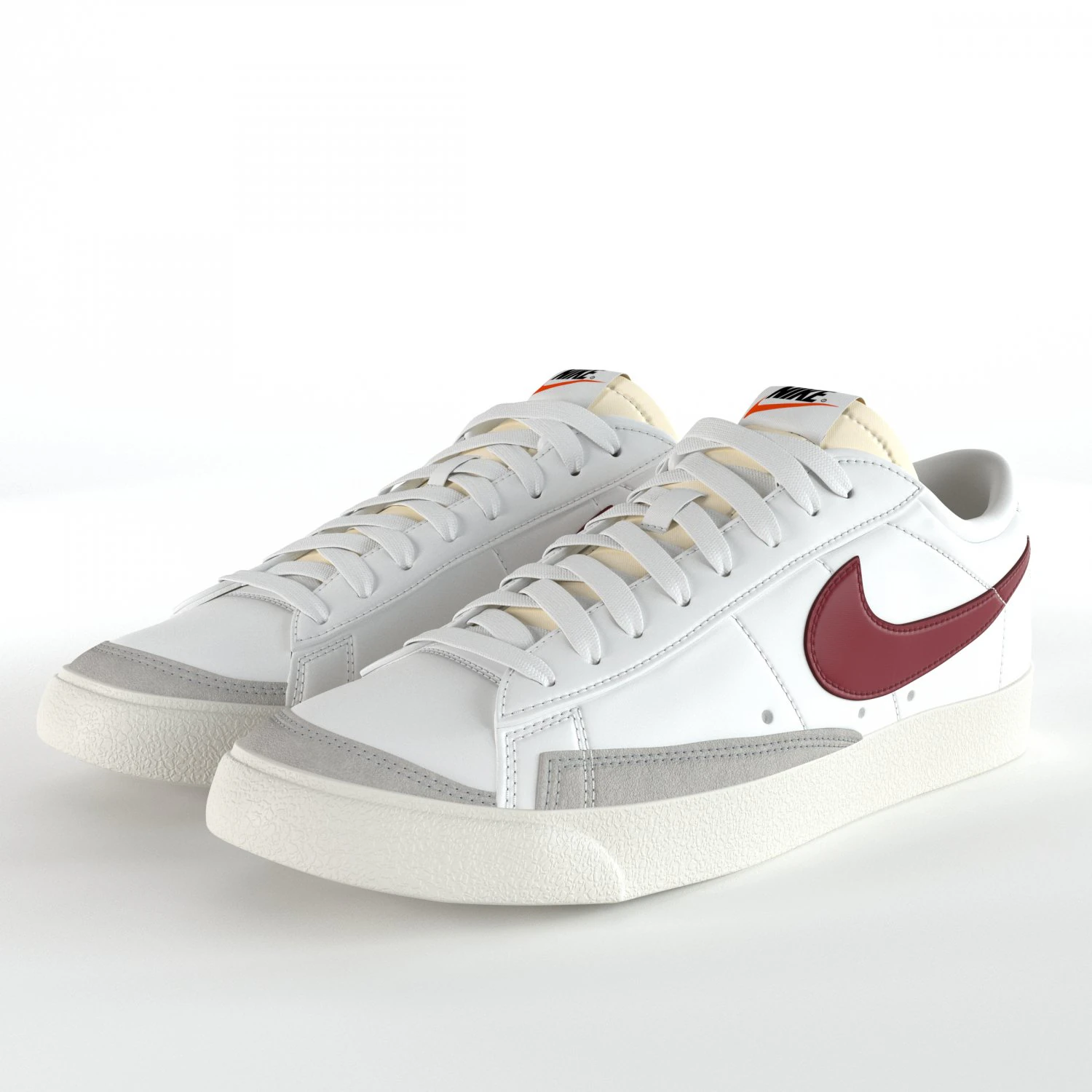 nike blazer low 77 vintage pbr 3D Model .c4d .max .obj .3ds .fbx .stl .blend 