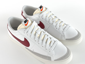 nike blazer low 77 vintage pbr 3D in 3DExport