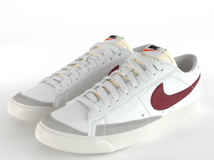 nike blazer low 77 vintage pbr 3D 모델