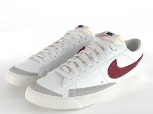 nike blazer low 77 vintage pbr 3D Model