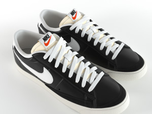 nike blazer low 77 vintage pbr 3D Model