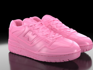 New Balance 550 3D Baskı Modeli