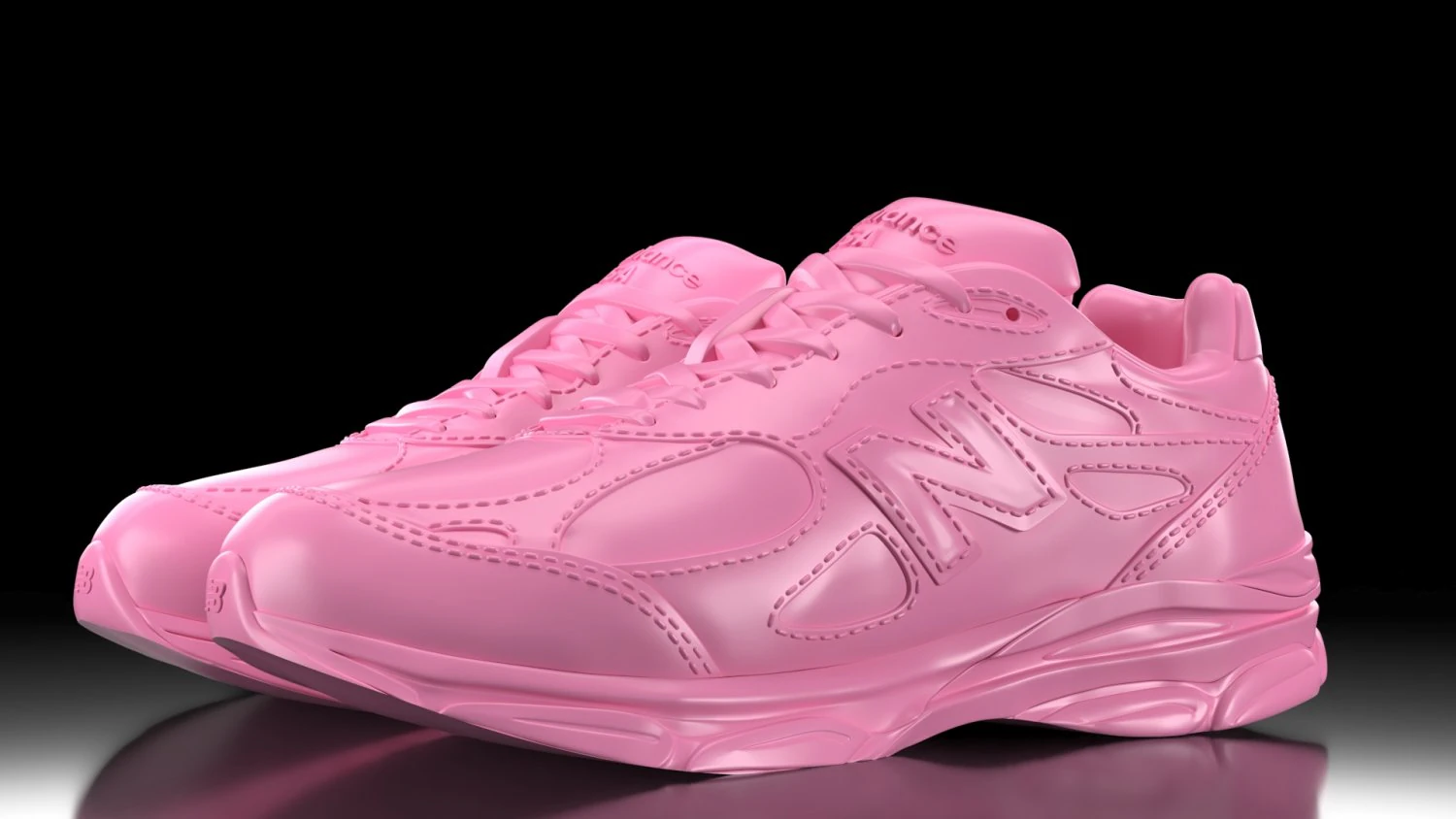 New Balance 990 V3 3D Print Model .c4d .max .obj .3ds .fbx .stl .blend 