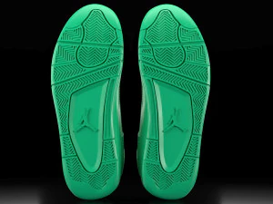Air Jordan 4 with sole bottom 3D Print Model