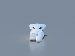 small elephant3 3D Model