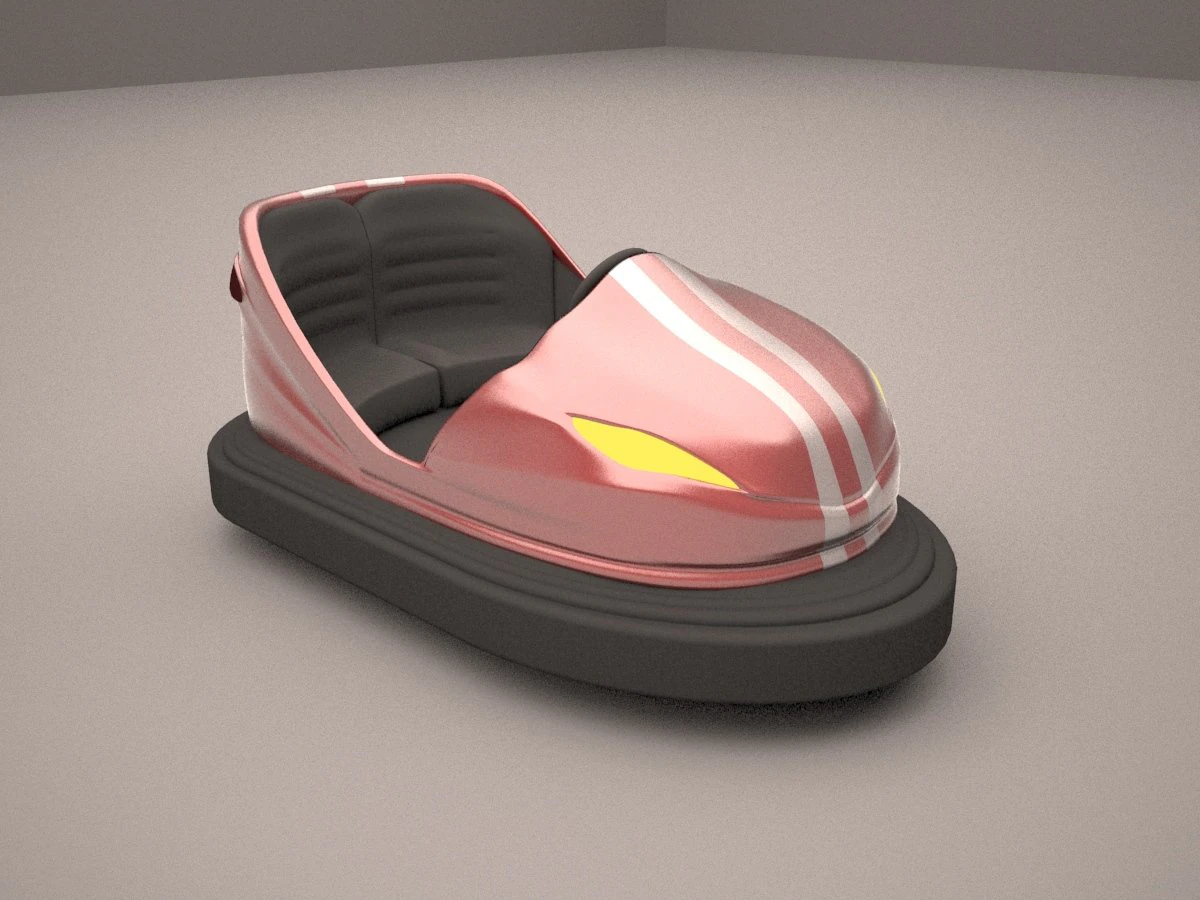 bumpercar 3D Model .c4d .max .obj .3ds .fbx .stl .blend