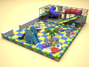 children playground lite Model 3D
