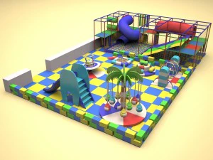 children playground lite 3D Model