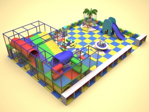children playground lite Model 3D