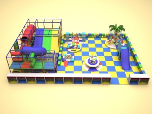 children playground lite Model 3D
