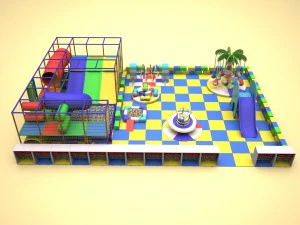 children playground lite 3D Model