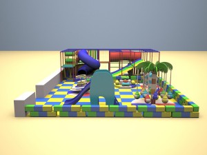children playground lite Model 3D
