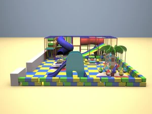 children playground lite 3D Model