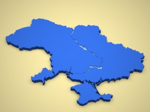 ukraine map 3D Model