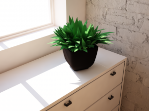 comfy bedroom Modèle 3D