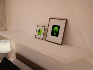 comfy bedroom Modèle 3D