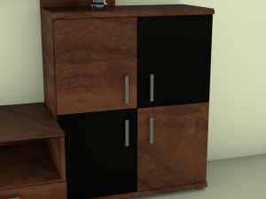 living room furniture 3D Модель